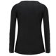 thumbnail image 5 of Moda mujer Rounk cuello encaje manga larga camiseta otoño sólido ahueca hacia fuera blusa Tops Fridja  gope4636, 5 of 7