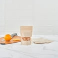 thumbnail image 3 of Bag Tek Kraft Plastic Medium Window Bag - Heat Sealable - 8" x 5" x 1 3/4" - 100 count box, 3 of 10