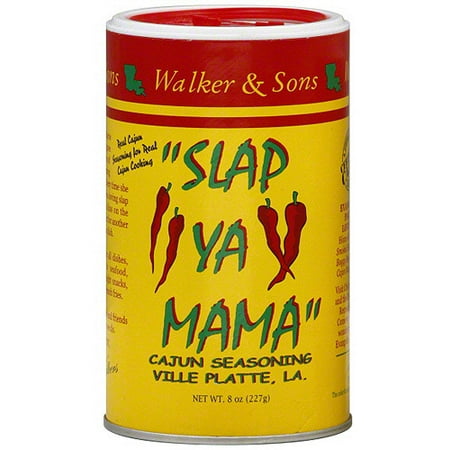 Slap Ya Mama Cajun Seasoning, 8 oz (Pack of 12)