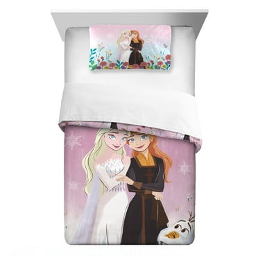 Disney Frozen Kids Comforter Set, 2-Piece, Twin/Full, Reversible