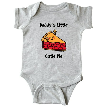 

Inktastic Daddys s little Cutie Pie Gift Baby Boy or Baby Girl Bodysuit