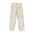 thumbnail image 5 of Goofa Fall Rabbit Printed Soft Pajama Pants for Men, Wide Leg Comfy Casual Lounge Yoga Pants-Medium, 5 of 9