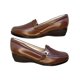 thumbnail image 2 of Zapato de Mujer en Piel Borrego para Pie Diabetico Acojinado Comodo Mocasin Casual Confort Enco Footwear  Casual Hebilla Zapato Piel Borrego confort Color Café, 2 of 6