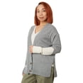 thumbnail image 1 of LABEL Go-to Cardi Light Grey/Putty LG, 1 of 3