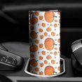 thumbnail image 3 of 20oz Pumpkin Pattern Skinny Tumblers Stainless Steel Tumbler with Lid and Straw,Vacuum Insulated Double Wall Travel Tumbler Cups with Cleaning Brush for Coffee,Tea, 3 of 6