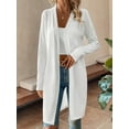 thumbnail image 5 of Elegant, stylish and versatile knitted cardigan for women, thin style for summer, 5 of 5