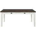 thumbnail image 2 of Coaster Farmhouse Wood Dining Table with 4-Drawer in Espresso, 2 of 5