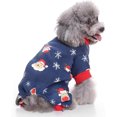 thumbnail image 2 of Disfraz navideño de cachorro, Papá Noel, vestido con divertidos disfraces de fiesta para mascotas JM Papelería, 2 of 5