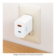 thumbnail image 2 of Cargador Duplimax Platinum de Pared 25W 2 Puertos,1 Tipo C PD y 1 USB QC Blanco, 2 of 4