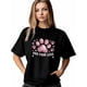 thumbnail image 1 of Cute Pawprint Women's T-Shirt, Short Sleeve Tee Shirts Casual Tops Watercolor Crewneck T Shirt for Women, 1 of 8