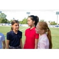 thumbnail image 5 of French Toast Girls School Uniform Short Sleeve Ruffle Pique Polo Shirt, 5 of 8