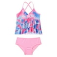 thumbnail image 4 of iEFiEL Kids Little&Big Girls Swimsuit Mermaid Scales Swimwear with Bottoms Bathing Suit, 4 of 7