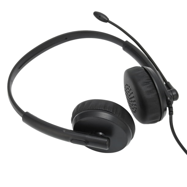 Auriculares De Servicio Al Cliente, Conexión Simple Micrófono Con Reducción De Ruido De Alta Sensibilidad Auriculares USB Para Centro De Llamadas Para Seminarios Web Para Skype
