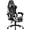 Black/White, variant on Auxe Gaxe Gaming Chairs for Adults with Footrest,Ergonomic PU Leather PC Gaming Chair,High Back Reclining Computer Desk Chair with Lumbar Support and Headrest