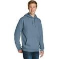 thumbnail image 4 of Port & Company Pigment Dyed Pullover Hooded Sweatshirt-XL (Denim Blue), 4 of 6
