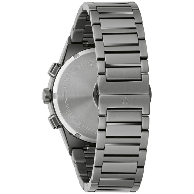 Bulova Orologio Analogico Quarzo Uomo con Cinturino in Acciaio Inox 98C144