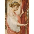 thumbnail image 2 of Edward John Poynter 14x18 Gold Ornate Wood Frame and Double Matted Museum Art Print Titled - Psyche (1884), 2 of 4