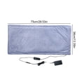thumbnail image 4 of Heating Pad Flannel Electric Heating Blanket Heating Pad Anti-static Adjustable Shoulder Back Warming Mat, US Plug, 4 of 8
