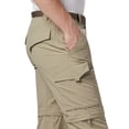 thumbnail image 3 of Pantalón Columbia Silver Ridge Convertible 34 x 32 Tusk para hombre, 3 of 9