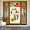 thumbnail image 4 of Pastel Color Uno Fiesta Banner Cactus Pattern Party Backdrop Horse-shaped Pinata Design Colorful Confetti Display for 1st Birthday Party Mexican Fiesta Kids Indoor Celebration, 4 of 8