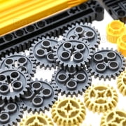 Domoni Technical Parts Gear Set for Lego Kits, 235 Pieces Car Gear Rack Driving Clutch Differential Building Blocks Set - Compatible with Major Brands