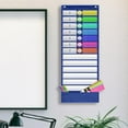 thumbnail image 6 of Classroom Pocket Chart, Pocket, Daily Schedule Pocket Chart, Reusable r Cards Educational Charts for Classroom Office Home Preschool, 6 of 8