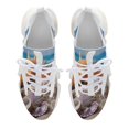 thumbnail image 6 of 2024 Seashell On The Beach Women Or Men Lace Up Flat Sneakers Female Mesh Walking Footwear, 6 of 8