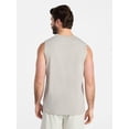 thumbnail image 3 of Athletic Works Men's and Men's Big & Tall Tri-Blend Muscle Tee, Sizes XS-4XLT, 3 of 5