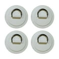 thumbnail image 4 of 4x Anillos en D Hebillas de cable de conexión shamjiam Parche de anillos en D Acero inoxidable Blanco, 4 of 8