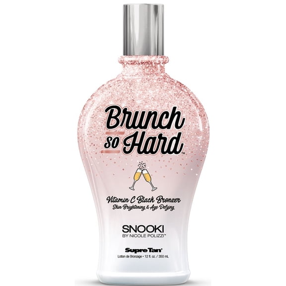 Supre Tan Snooki Brunch So Hard Vitamin C Black Bronzer Tanning Lotion 12 fl oz