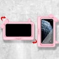 thumbnail image 6 of Weloille Waterproof Bathroom Phone Holder with Aromatherapy, 360° Rotating and Adjustable, Punch Free Anti Fog Touchable Case, Shower Phone Mount for Bathtub/Shower Use, 6 of 6