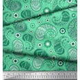 thumbnail image 3 of Soimoi polyester Crepe Fabric Floral & Paisley Fabric Prints By Yard 52 Inch Wide, 3 of 5