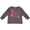 Charcoal Grey, variant on Inktastic My Grandma Loves Me Girls Dinosaur Girls Long Sleeve Toddler T-Shirt