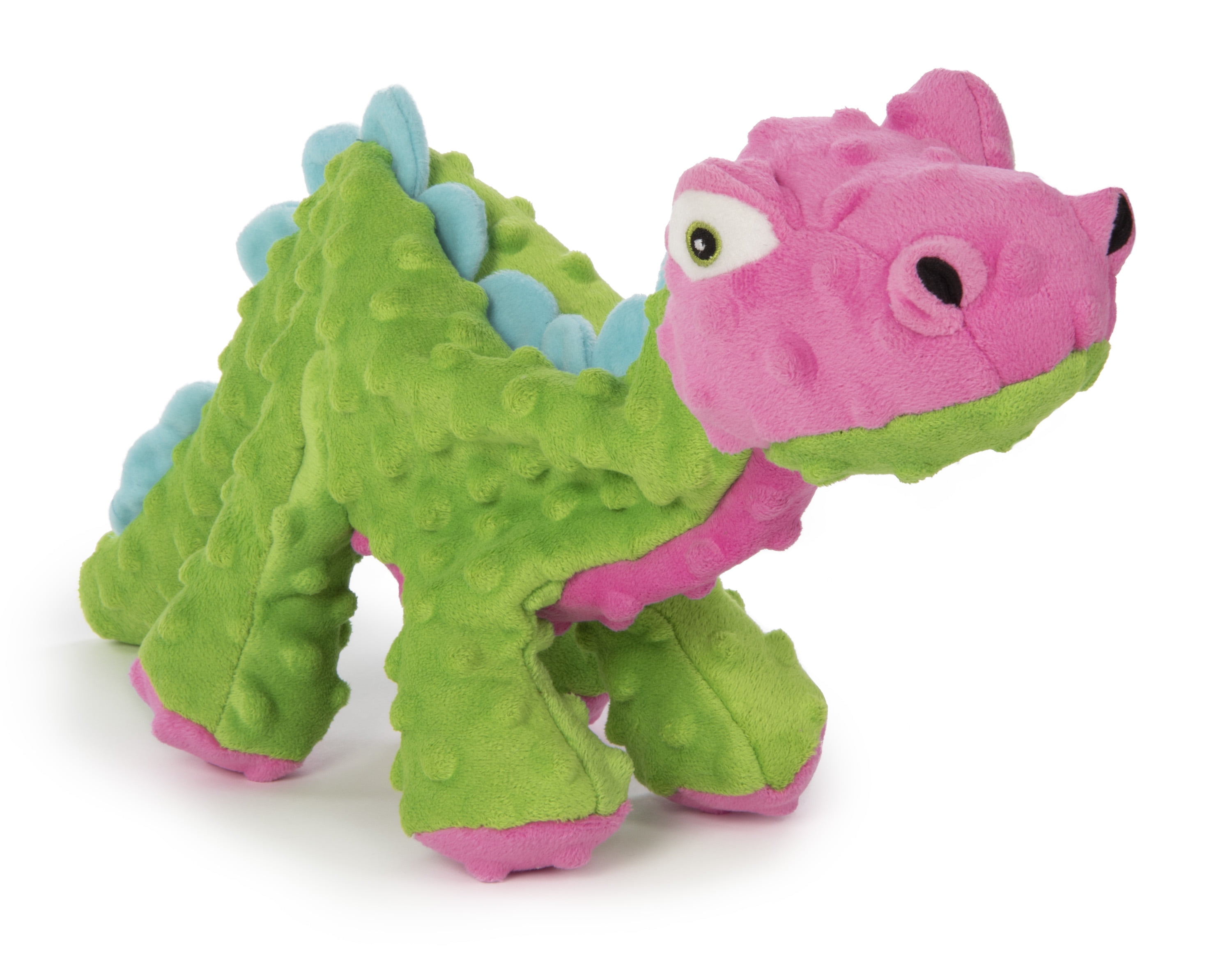 green dinosaur dog toy