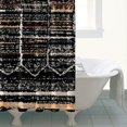 thumbnail image 4 of Abstract Southwestern Native Boho Pattern (3) Shower Curtains Reusable Shower Liner,Pattern Polyester Bathroom Curtains,bath curtain shower liners with plastic hook 72x72Inch, 4 of 4