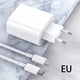 thumbnail image 2 of Enchufe De Carga Del Teléfono Adaptador De Carga Rápida Blanco 20W Con Interfaz Tipo C Yuarrent EL013502-01, 2 of 5