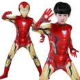 thumbnail image 2 of Disfraz de Iron Man para niños y adultos, mono de Cosplay, superhéroe de Los Vengadores, Spiderman, disfraz de Cosplay para fiesta de Carnaval de Halloween, 2 of 5