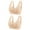 Khaki, variant on DPTALR Womens Dailywear Bars 2pc No Steel Ring Lactation Bra Back Adjustment Yoga Running Bra
