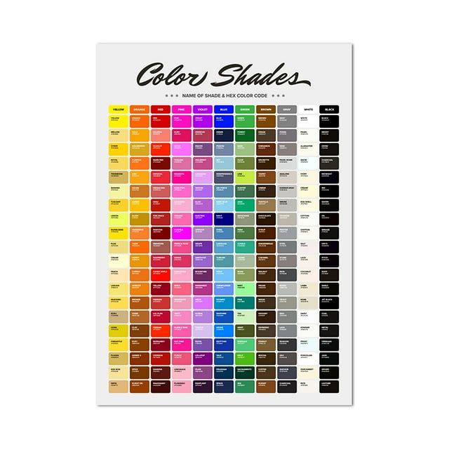 Color Theory Kids Educational Poster Kindergarten Primary Wall Art Canvas Painting Decor COLOR MIXING Learning Chart Prints