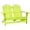 Green, variant on vidaXL 2-Seater Patio Adirondack Chair Solid Wood Fir Blue