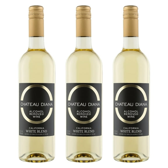 Chateau Diana Zero Alcohol White Blend - 3 Pack