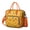 Orange-6, variant on Cartoon Snowy Owl Insulated Lunch Tote – Large Leakproof Cooler Bag with Big Eyes Owl Pattern, Adjustable Strap for Work, School, or Outdoor Use