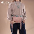 thumbnail image 3 of Montana West Western Purse for Women Stylish Crossbody Bag Versatile Wristlet Clutch Purse, Pink, 3 of 7