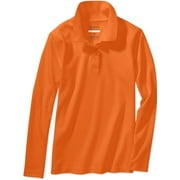 George Girls School Uniform Long Sleeve Polo Shirt (Little Girls & Big Girls)