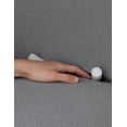 thumbnail image 4 of Protector Cubre Salas Stretch, 3 Piezas Ajustables (Gris Claro)… B.KIND & BEYOND Stretch 3 piezas, 4 of 6