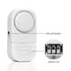thumbnail image 2 of Sistema magnético de alarma de entrada de seguridad para puertas y ventanas Mini alarma inalámbrica Blanco (batería incluida), 2 of 5