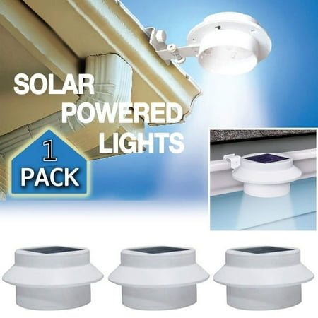 Solar Lights 3 Led Outdoor Gutter Ed Solar Lights 3 Led Outdoor Gutter Ed Wireless Waterproof Exterior Security