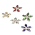 thumbnail image 2 of Glass Rhinestone Set, Shiny Finish 25PCS 5 Colors DIY Sewing Rhinestones  For Bag Handcraft Decoration, 2 of 8