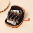 thumbnail image 4 of Vjnyvs Cute Wallets For Women Mini Cat Wallet Multi-Layer Leather Zipper Purse Cartoon Cat Coin Pouch Small Card Wallet PU Leather Coin Bag Card Holder, 4 of 7