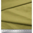 thumbnail image 2 of Soimoi Green Cotton Cambric Fabric Geometrical Star Geometric Decor Fabric Printed Yard 42 Inch Wide, 2 of 2